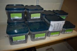 *Thirteen Tubs of Assorted Nails