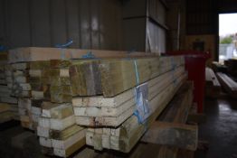 *Assorted 1.5m and 1.8m Lengths of 22x36mm, 22x47mm, 22x75mm, and 22x100mm Sawn Timber (~60