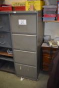 *Metal Four Drawer Foolscap Filing Cabinet