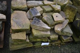 *Quantity of Broken Sandstone