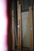 *1x 3m, 1x 2.7m, 1x 1.8m Lengths of 95x95mm PSE Red Wood