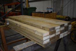 *16x 1.5m, and 13x 1.4m Lengths of 38x100 Sawn Green Treated Timber