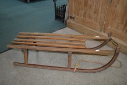 Swiss Wooden Sledge