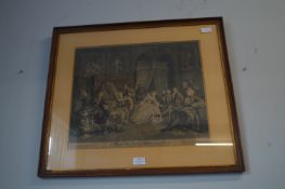 William Hogarth Print 1745 