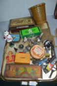 Vintage Collectibles, Tins, Penknives, etc.