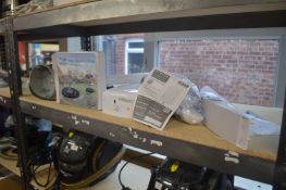 *Contents of Self to Include Triton Shower, Light, Solar Fountain Pump, etc.