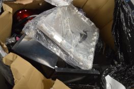 *Contents of Pallet to Include Vacuum Cleaners, Bathroom Mirrors, Microwaves, etc. (salvage)