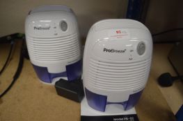 *Two Pro Breeze Mini Dehumidifiers
