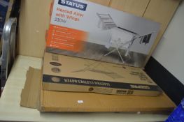 *Four Heated Clothes Airers