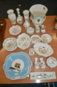 Vintage Pottery Including Aynsley etc.