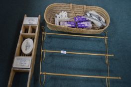 Moses Basket, Bath Rack, Towel Rail, etc.
