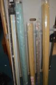 Six Assorted Roller Blinds