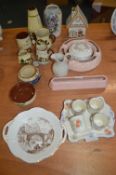 Vintage Pottery Including Sylvac