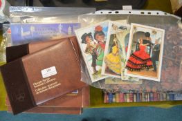 Quantity of Canadian Olympic Stamp Albums plus Sta