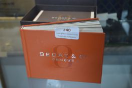 Packaging for a BDEAT Swiss Watch Including Catalo