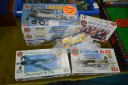 Six Sealed Air Fix Airplane Kits