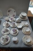 Vintage Part Tea Sets Including Royal Doulton Fole