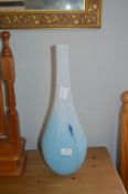 Blue Glass Vase
