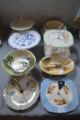 Vintage Pottery Cake Stands, etc.