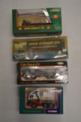 Four Corgi Eddie Stobart Trucks