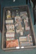 OO Gauge Railway Models, Shops, and Houses, etc.