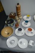 Suzie Cooper Retro Part Coffee Set plus Assorted I