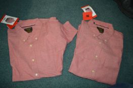 *Jachs Men's Short-sleeve Red Shirts 2pk Size: M