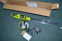 *Stream Cordless Electric Hedge Trimmer