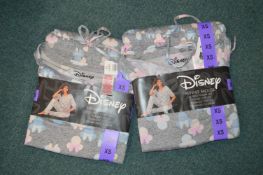 *Two Disney Minnie Mouse 2pc Pyjama Sets Size: XS