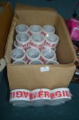 48 Rolls of Fragile Tape