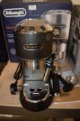 *Delonghi Dedica Style Silver Coffee Machine