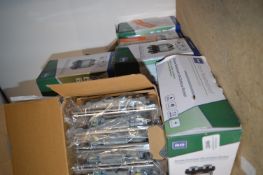 *Five Outdoor Double Sockets and Five Screwless Flat Plate Sockets