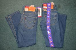 Two Kid’s Levi Strauss 511 Jeans Size: 10 years