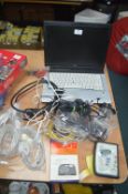 Fujitsu Laptop Computer, plus a Walkman and Cables