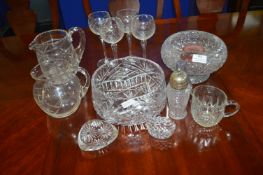 Cut Lead Crystal Glassware
