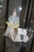 Lladro Figurine of a Clown Girl