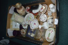 Decorative Pottery and Ornaments Including Royal W