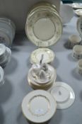 Royal Doulton Fairfax and Adrienne Pattern Plates