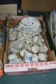 Cups, Saucers, Glassware, etc.