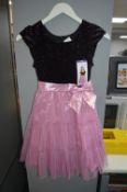 Johana Michell Girl's Party Dress in Purple Size: