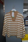 *Gianni Feraud Lady's Stripe Top Size: XL