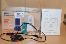 *Wireless Purifier, Wireless Earbuds, and a Smart Watch