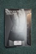 *Emporio Armani Men’s Boxers 3pk Size: XL