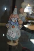 Lladro Figurine of a Clown Girl