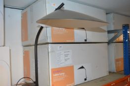 *Two Black Table Lamps