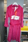 *DKNY Plush Bathrobe Size: M