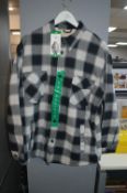 *Jachs Girlfriend Fleece Lined Plaid Shirt Size: X
