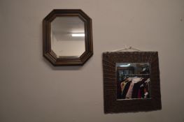 Two Framed Mirrors