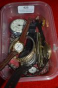 Wristwatches, Pocket Watches, and Penknives