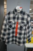 *Jachs Girlfriend Fleece Lined Plaid Shirt Size: M